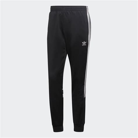 antraciet adidas broek met logo|Broeken & sportbroeken .